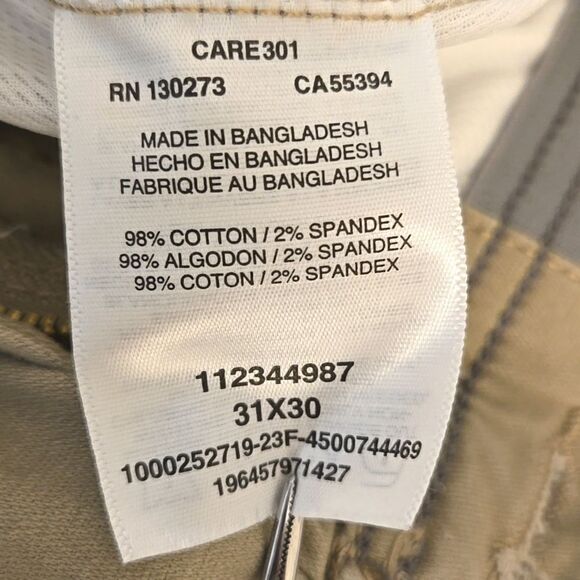 LEE Slim Straight Tan Classic Chinos Cotton Blend - Picture 5 of 7